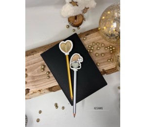 Stickserie - ITH Stifteaufsatz Weihnachtswichtel & Co